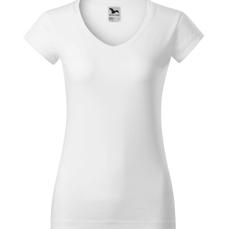 Koszulka damska - Fit V-neck 162