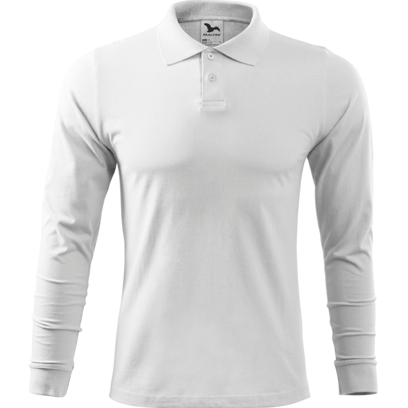 Koszulka polo męska - Single J. LS 211