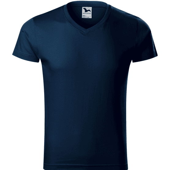 Slim Fit V-neck 146 - Koszulka męska