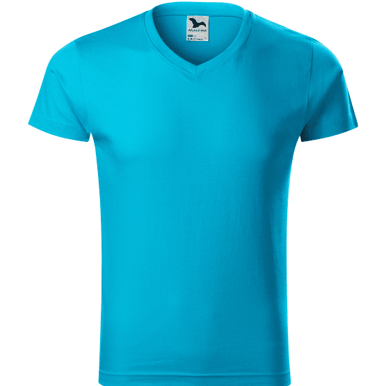 Slim Fit V-neck 146 - Koszulka męska