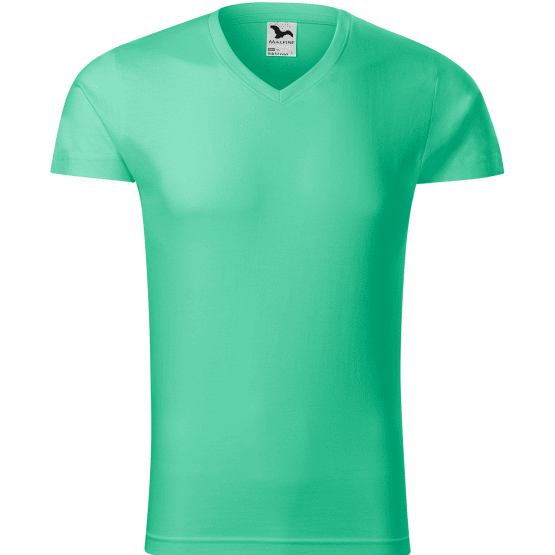 Slim Fit V-neck 146 - Koszulka męska