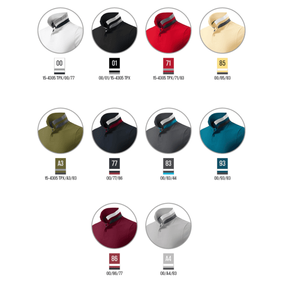 Collar Up 256 - Koszulka polo męska