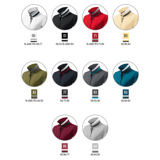 Collar Up 257 - Koszulka polo damska