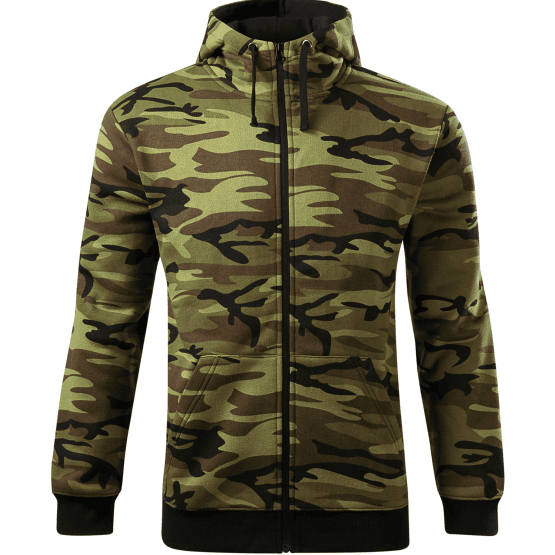 Camo Zipper C19 - Bluza męska