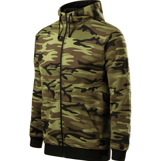 Camo Zipper C19 - Bluza męska