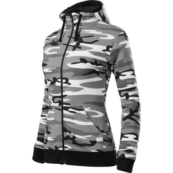 Camo Zipper C20 - Bluza damska