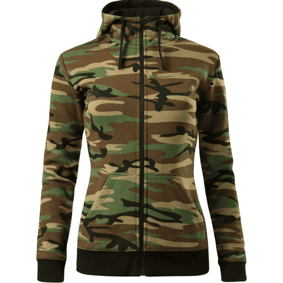 Camo Zipper C20 - Bluza damska
