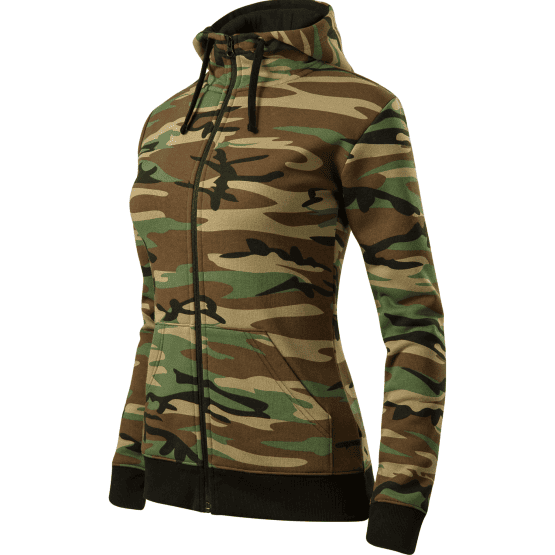 Camo Zipper C20 - Bluza damska