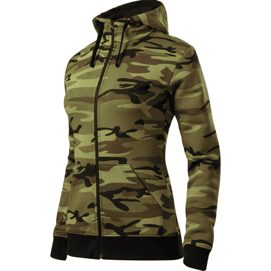 Camo Zipper C20 - Bluza damska