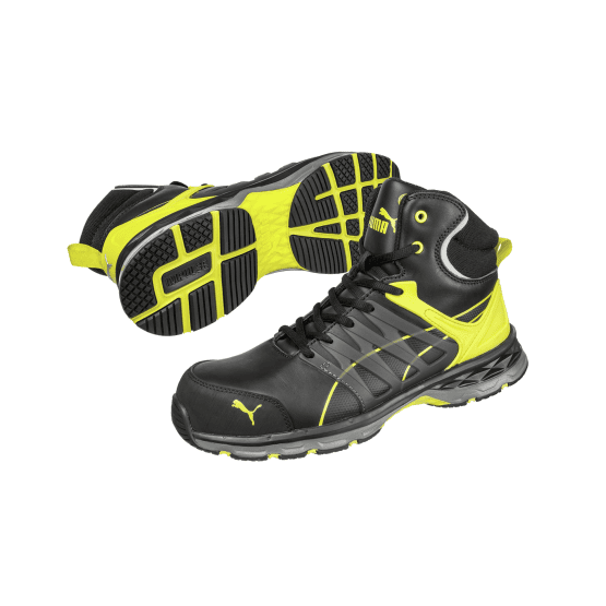 VELOCITY 2.0 YELLOW MID S12 - Buty do kostki męska