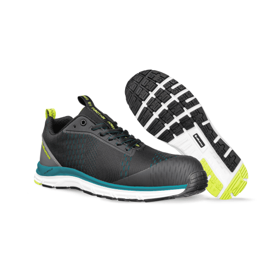 AER55 IMPULSE BLACK BLUE LOW S24 - Półbuty unisex