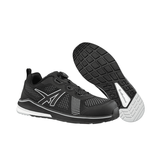 VOLTAGE BLACK QL LOW S33 - Półbuty męskie