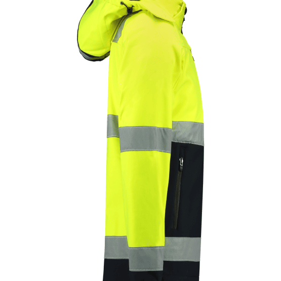 Bi-color EN ISO 20471 Softshell T52 - Softshell kurtka unisex