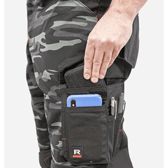 Vertex Camo W09 - Spodnie robocze męskie