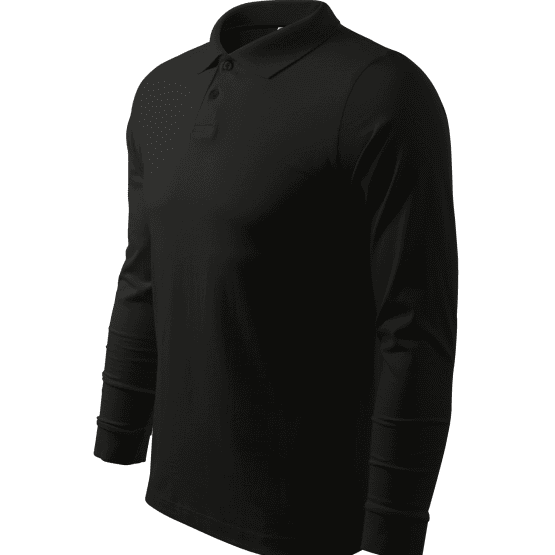 Single J. LS 211 - Koszulka polo męska