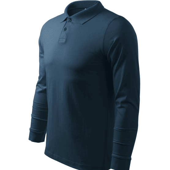 Single J. LS 211 - Koszulka polo męska