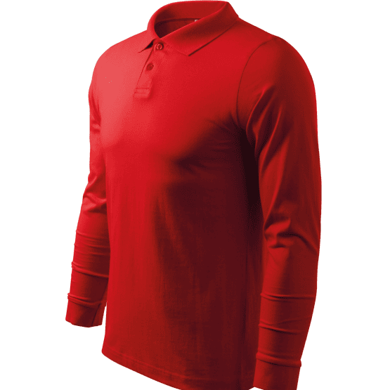 Single J. LS 211 - Koszulka polo męska