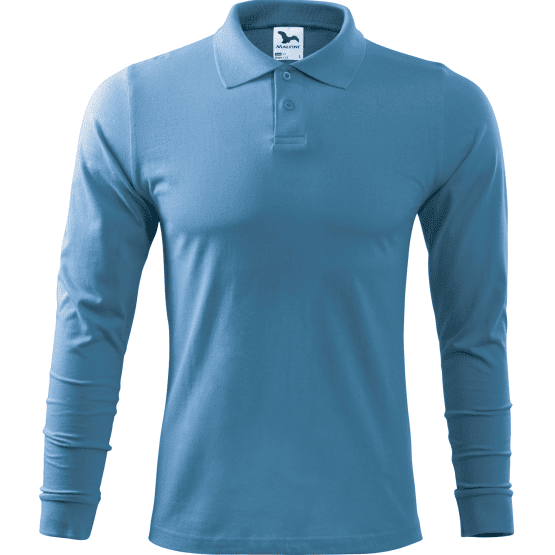 Single J. LS 211 - Koszulka polo męska