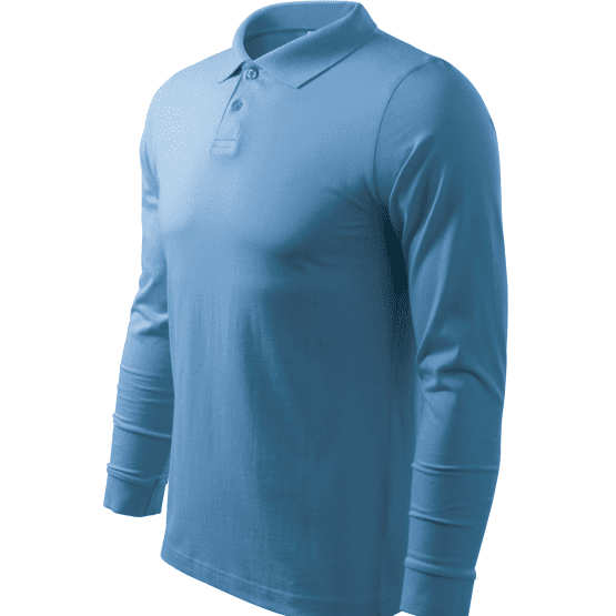 Single J. LS 211 - Koszulka polo męska