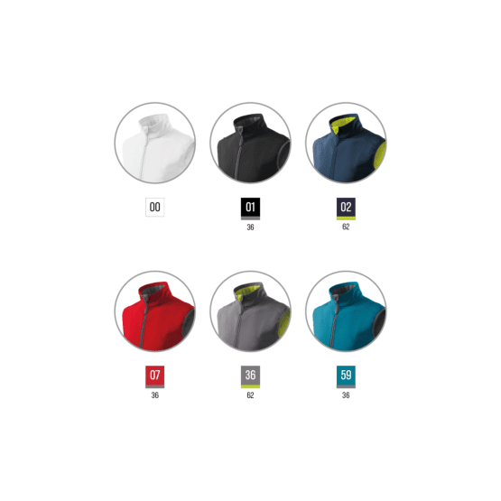 Vision 517 - Softshell kamizelka męska