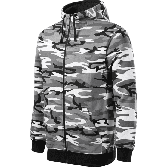 Camo Zipper C19 - Bluza męska