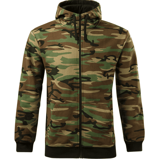 Camo Zipper C19 - Bluza męska