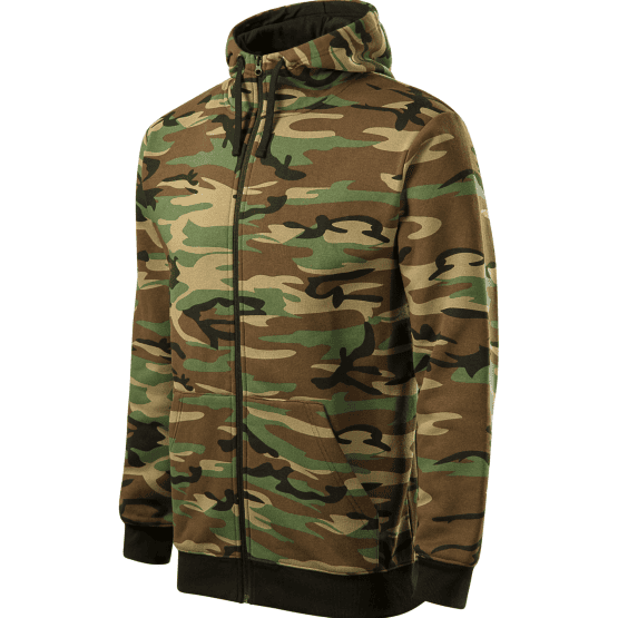 Camo Zipper C19 - Bluza męska