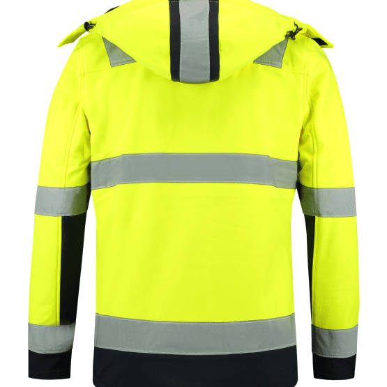 Bi-color EN ISO 20471 Softshell T52 - Softshell kurtka unisex
