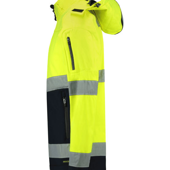 Bi-color EN ISO 20471 Softshell T52 - Softshell kurtka unisex